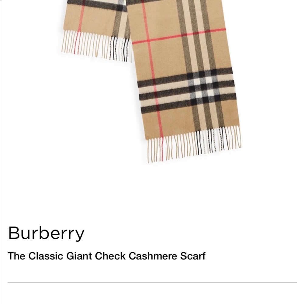 Burberry scarf